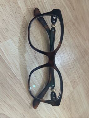 Cartier Tortoiseshell Women's prescription Eyeglass Frames - Brown